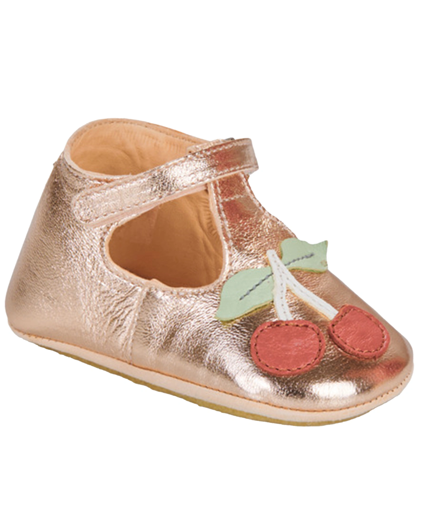 Krabbelschuhe MY LILLYP CERISE METAL in pink