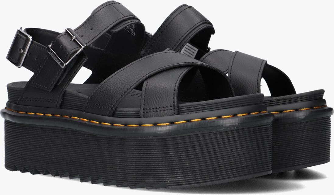 DR MARTENS zwarte dr martens sandalen voss ii quad