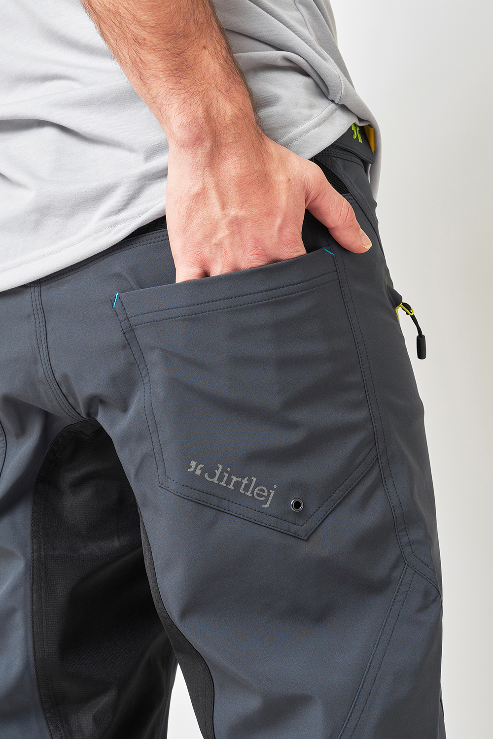 Dirtlej Trailscout Vandtætte MTB shorts Grå/Blå