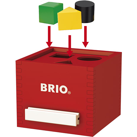 BRIO 30148 Putteboks, rød