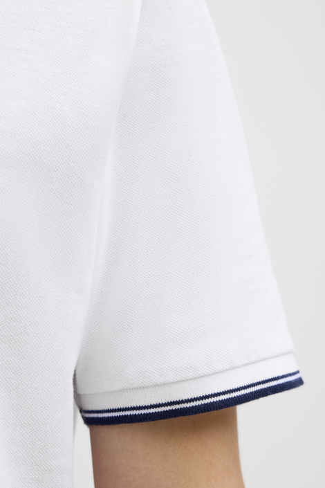 JJ Rebel witte heren polo
