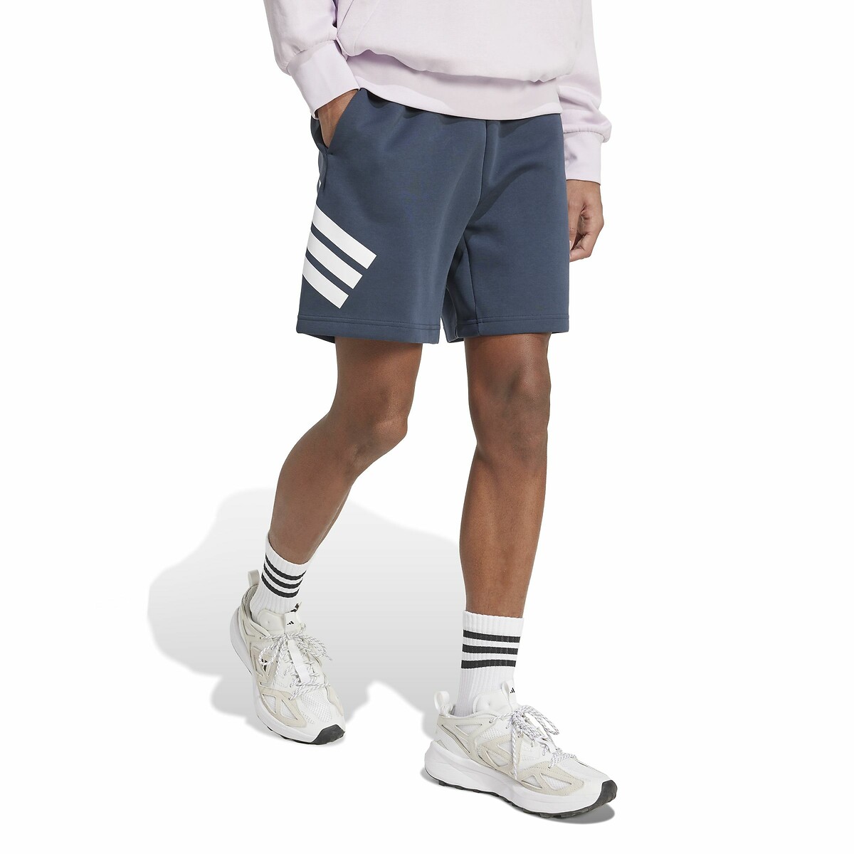 ADIDAS ROUPAS ESPORTIVAS<br>Calção com 2 listras Future Icons