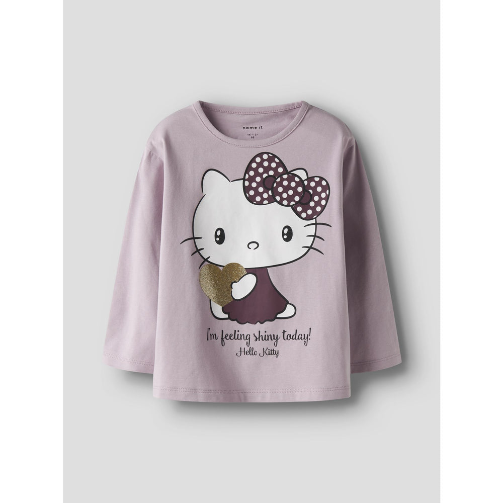 Køb Name It Keepsake Lilac Nmfobba Hellok Ls Nreg Top Box Sky