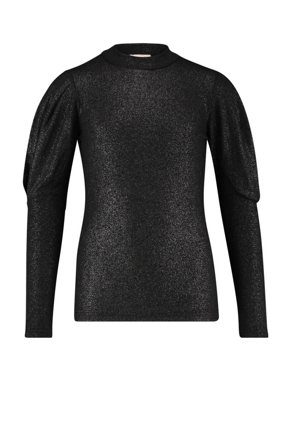 AI&KO longsleeve zwart met glitter