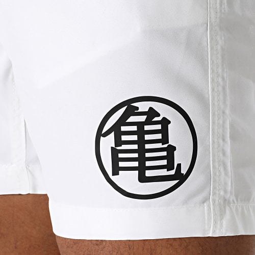 Short De Bain Kame Kanji Blanc