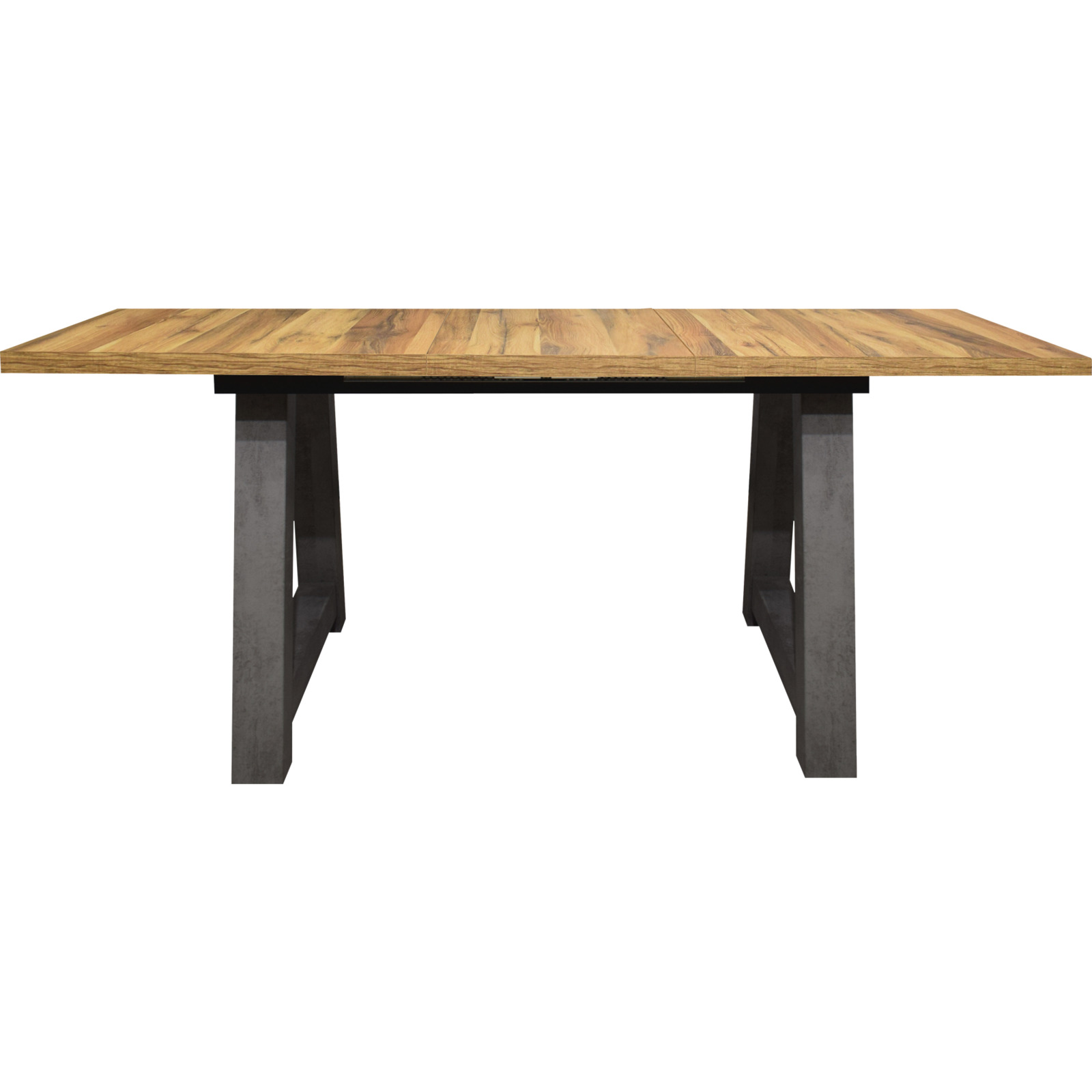 Tisch Magna Dekor A-Fuss ausziehbar 160/210 x 78 x 90cm Plankeneiche