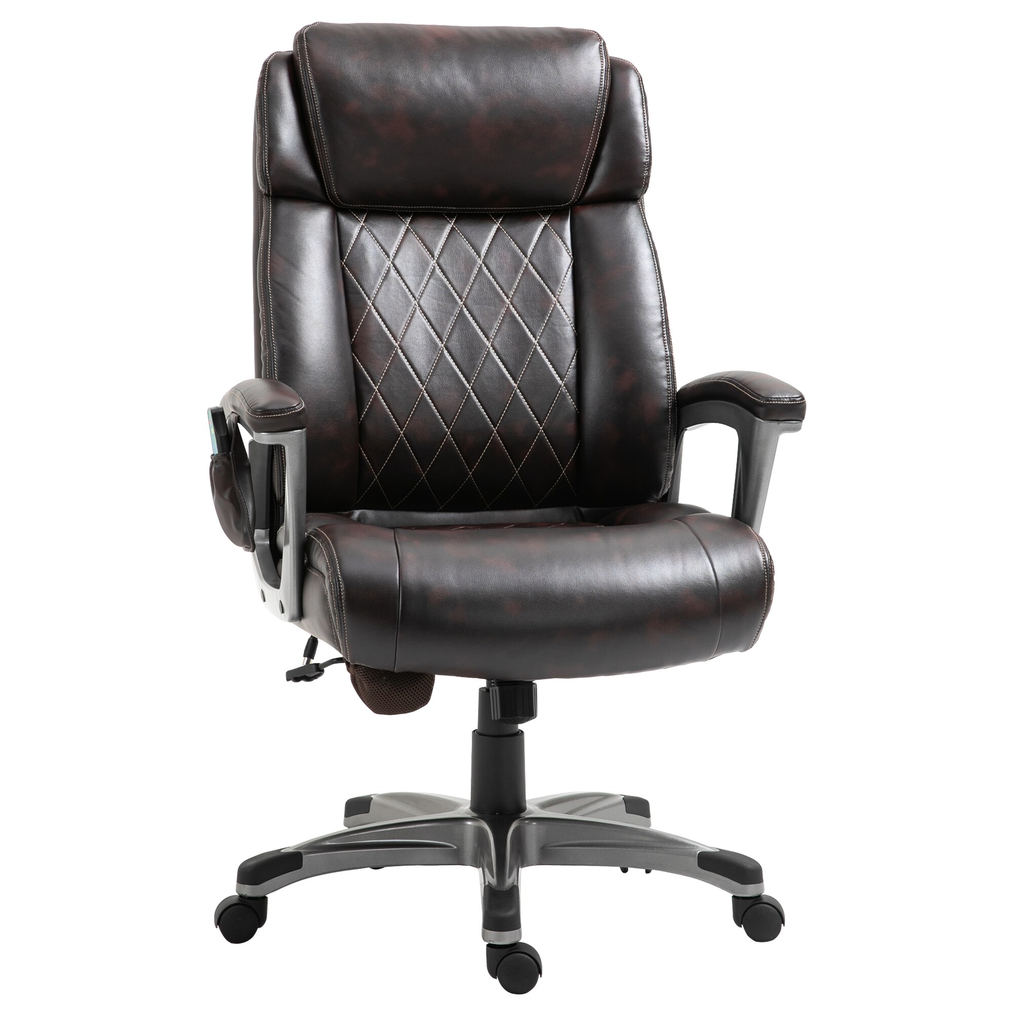 Vinsetto Bürostuhl  mit Massagefunktion 70 x 76,5 x114-124 cm (BxTxH)