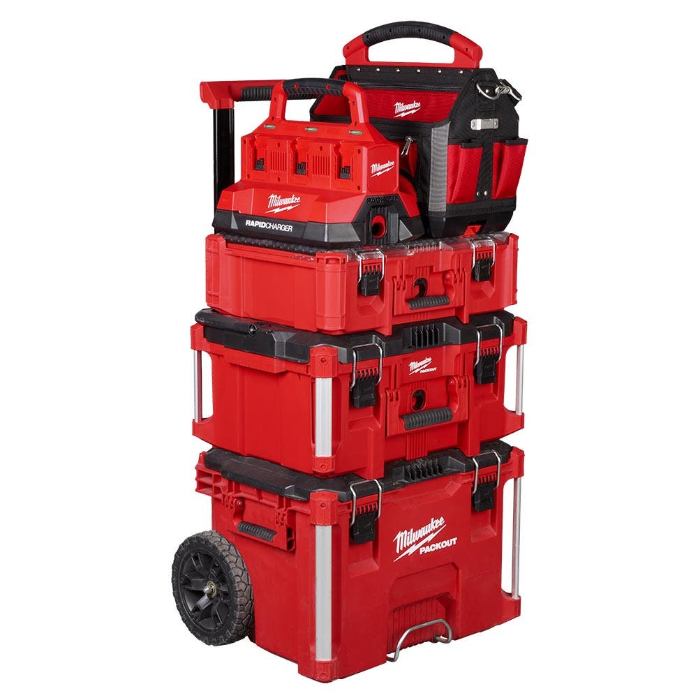 MILWAUKEE PACKOUT™ 6 Bay Rapid Charger M18PC6