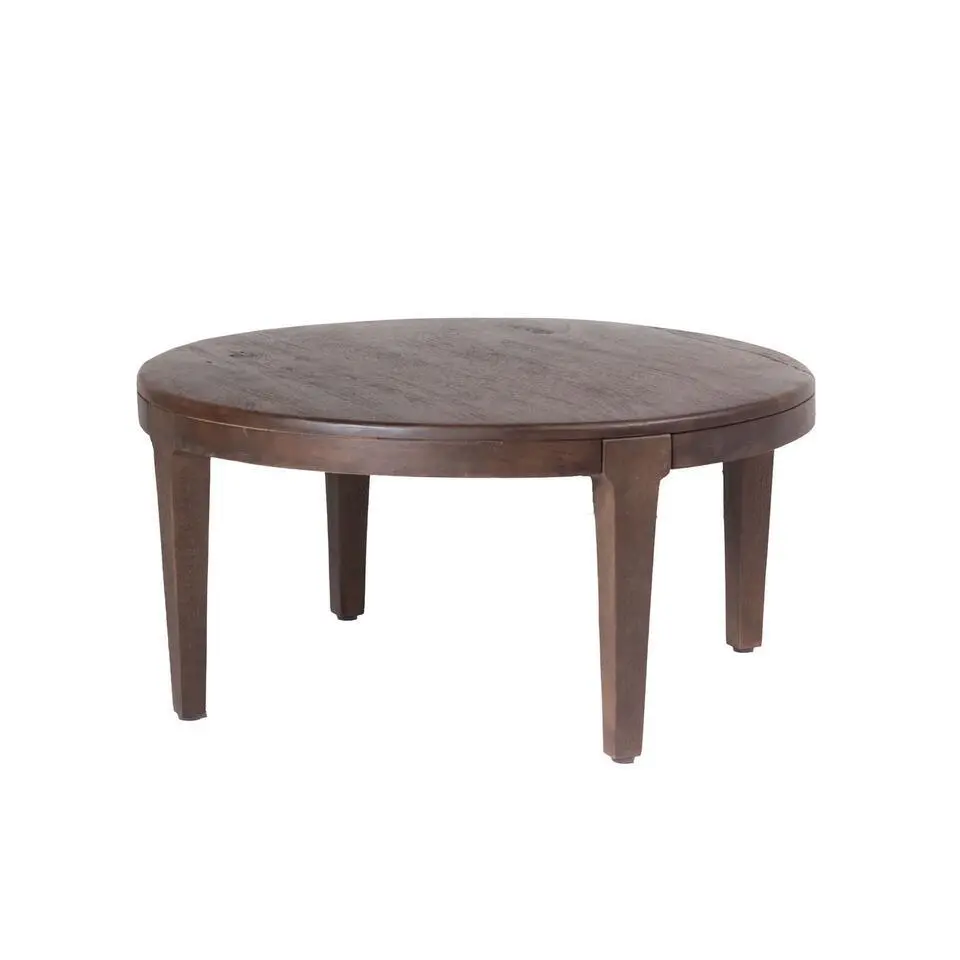 Salontafel Set van 2 - Acaciahout - Rond - Tafel Mio