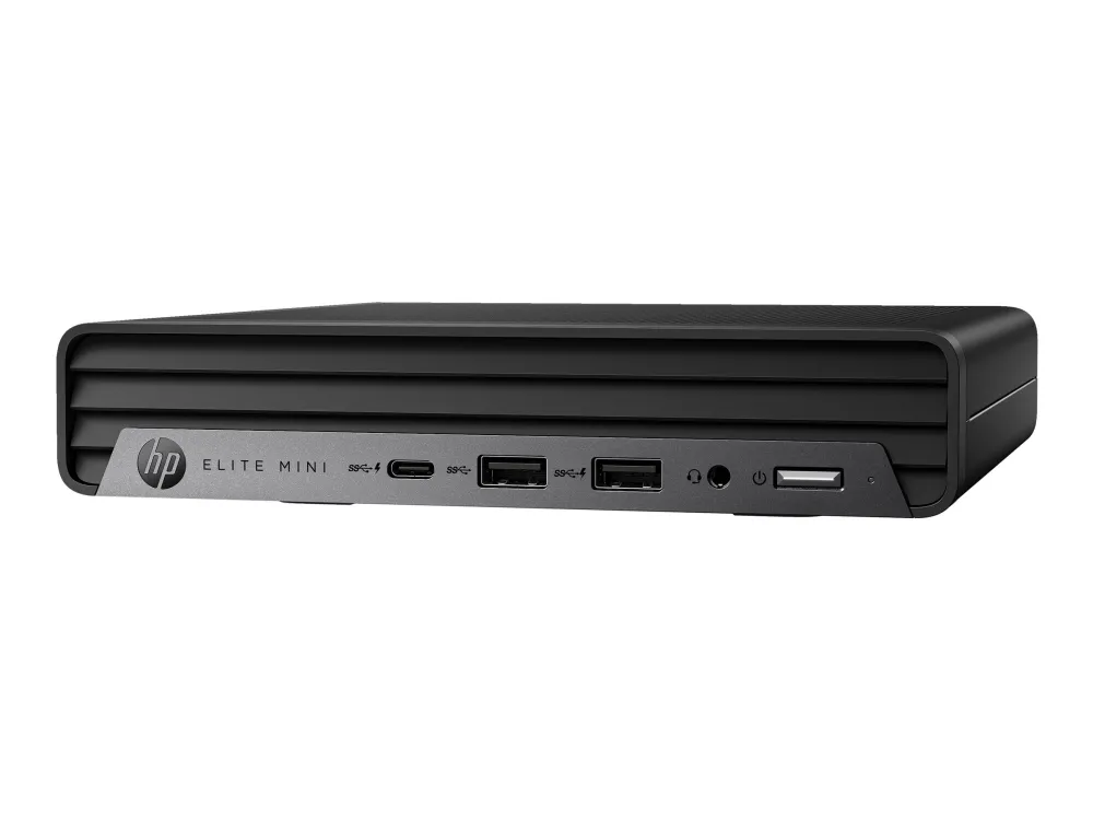 HP Elite 800 G9 - Mini desktop Core i5 13500 / op til 4.8 GHz - RAM 16 GB - SSD 256 GB - NVMe - UHD Graphics 770 - Gigabit Ethernet, IEEE 802.11ax (Wi-Fi 6E), Bluetooth 5.3 - Win 11 Pro - skærm: ingen - Smart Buy
