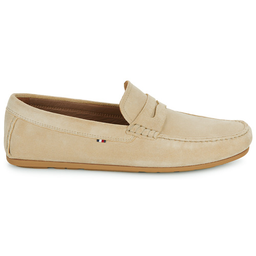 Tommy Hilfiger - CASUAL HILFIGER SUEDE DRIVER Beige