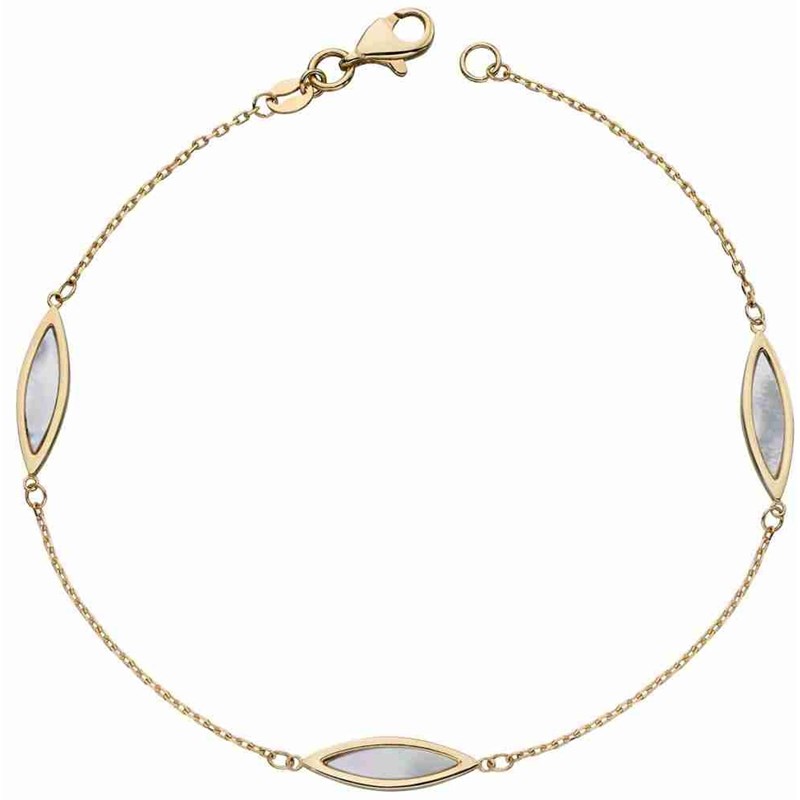 Bracelet nacre en or 375/1000