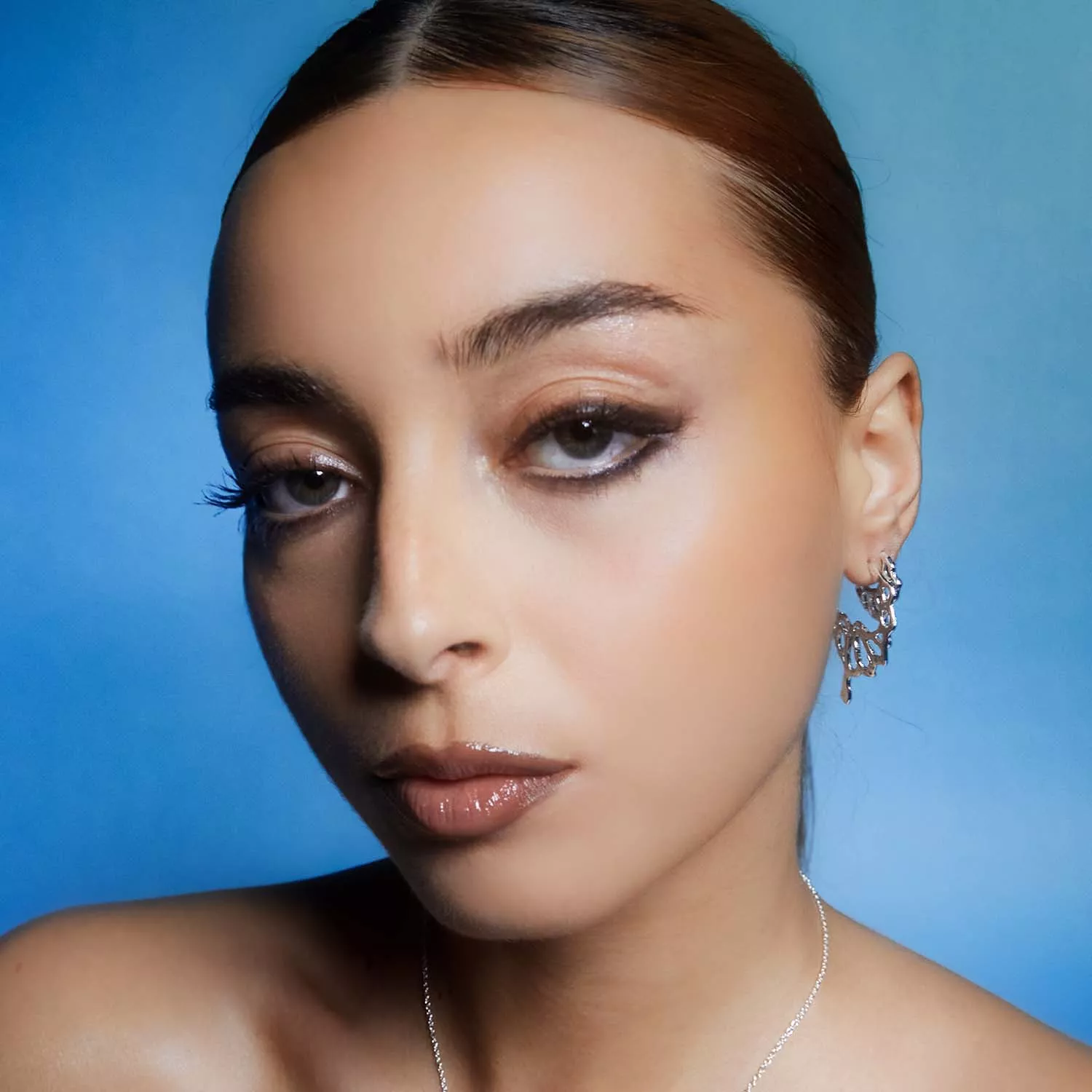 Jane Kønig Butterfly Ørering Single 18 kt. Forgyldt Sølv BH-HS23-G