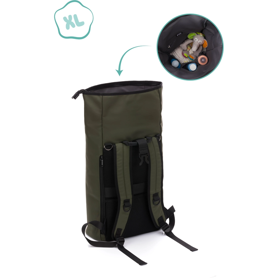 Fillikid Wickelrucksack Oslo grün