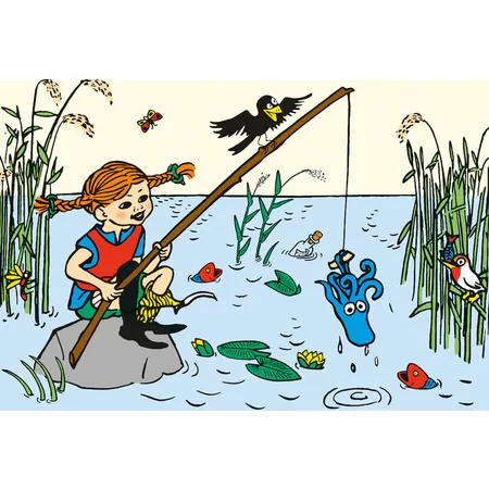 Schmidt Spiele Puzzle - Pippi Langstrumpf: Ich mache mir die Welt, wie sie mir gefällt, 3x48 Teile