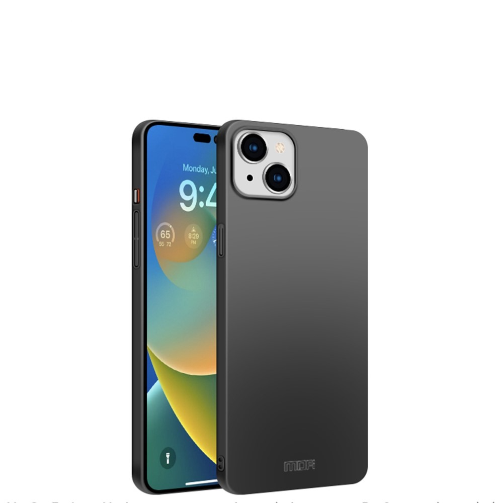 iPhone 15 Pro Hülle Hardcase Super Slim - Schwarz (Matt)
