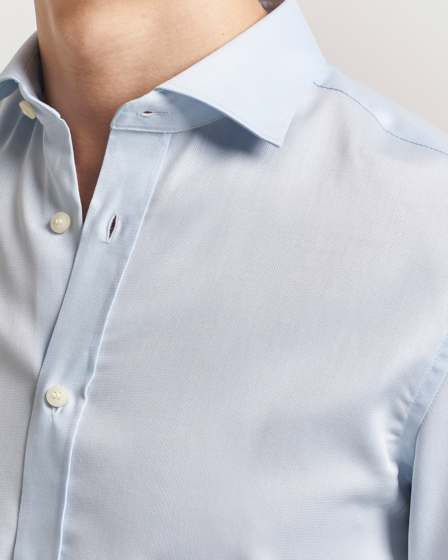 Tiger of Sweden Adley Cotton Shirt Light Blue
