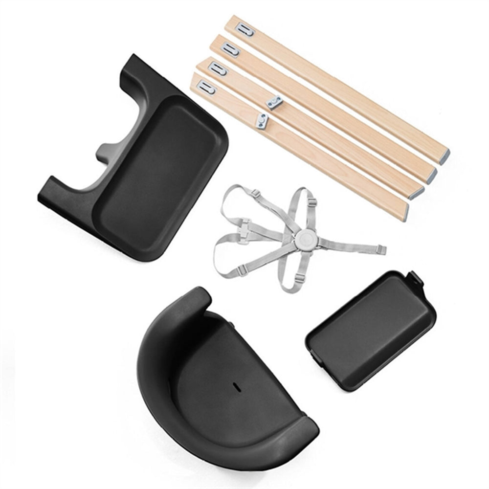 Clikk™ Højstol Black Natural - Stokke®