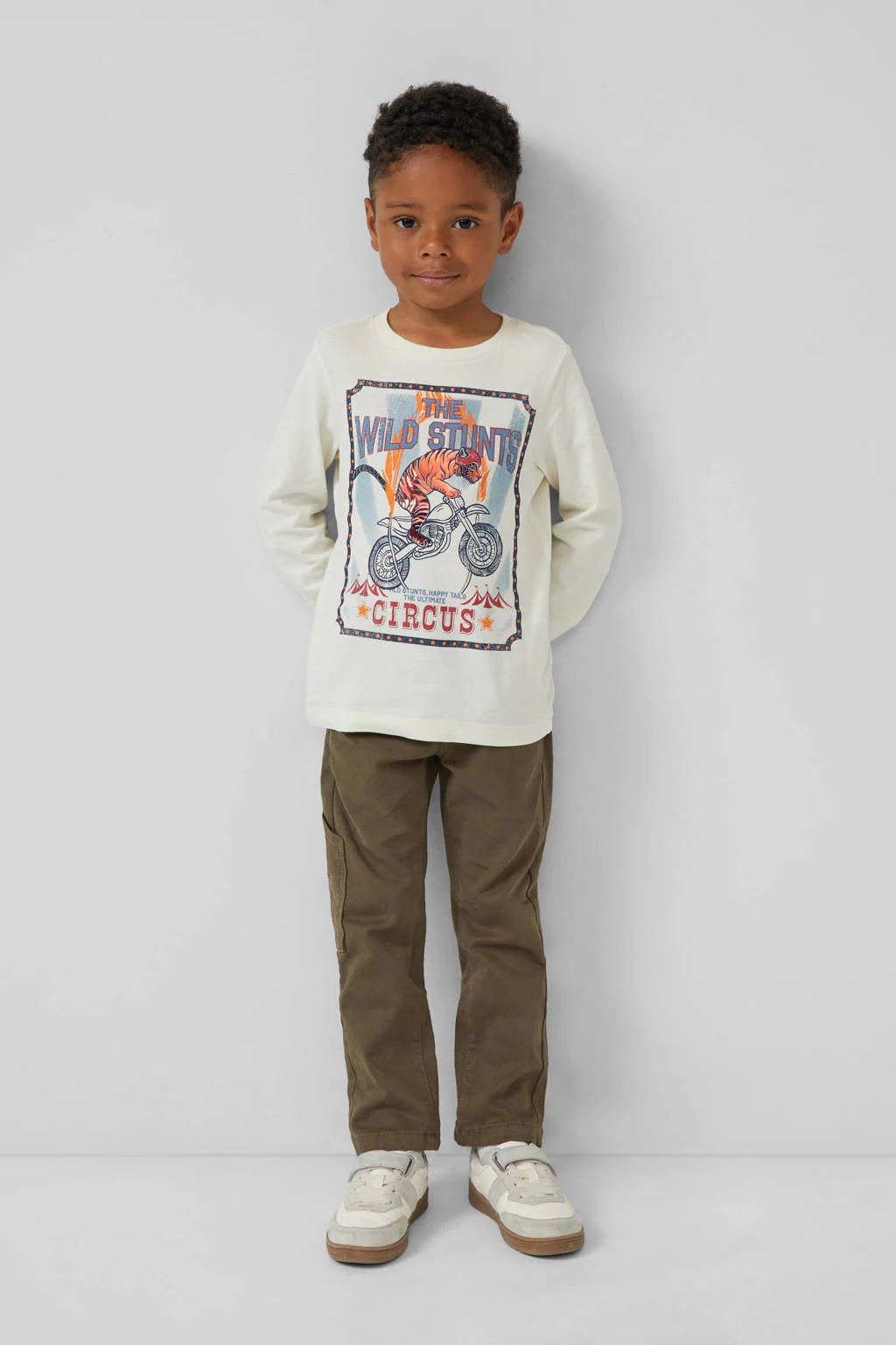 s.Oliver longsleeve lichtgrijs
