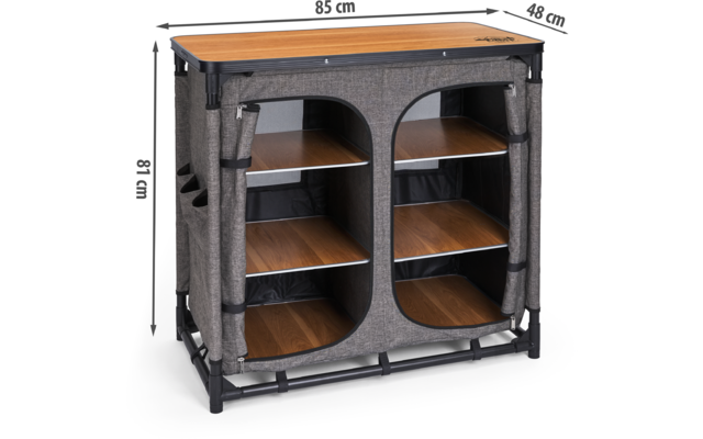Camplife Küchenbox Capri S 6-Fächer / Campingschrank