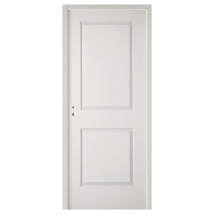 Bloc-porte Camargue blanc H.204 x l.83 cm, poussant droit