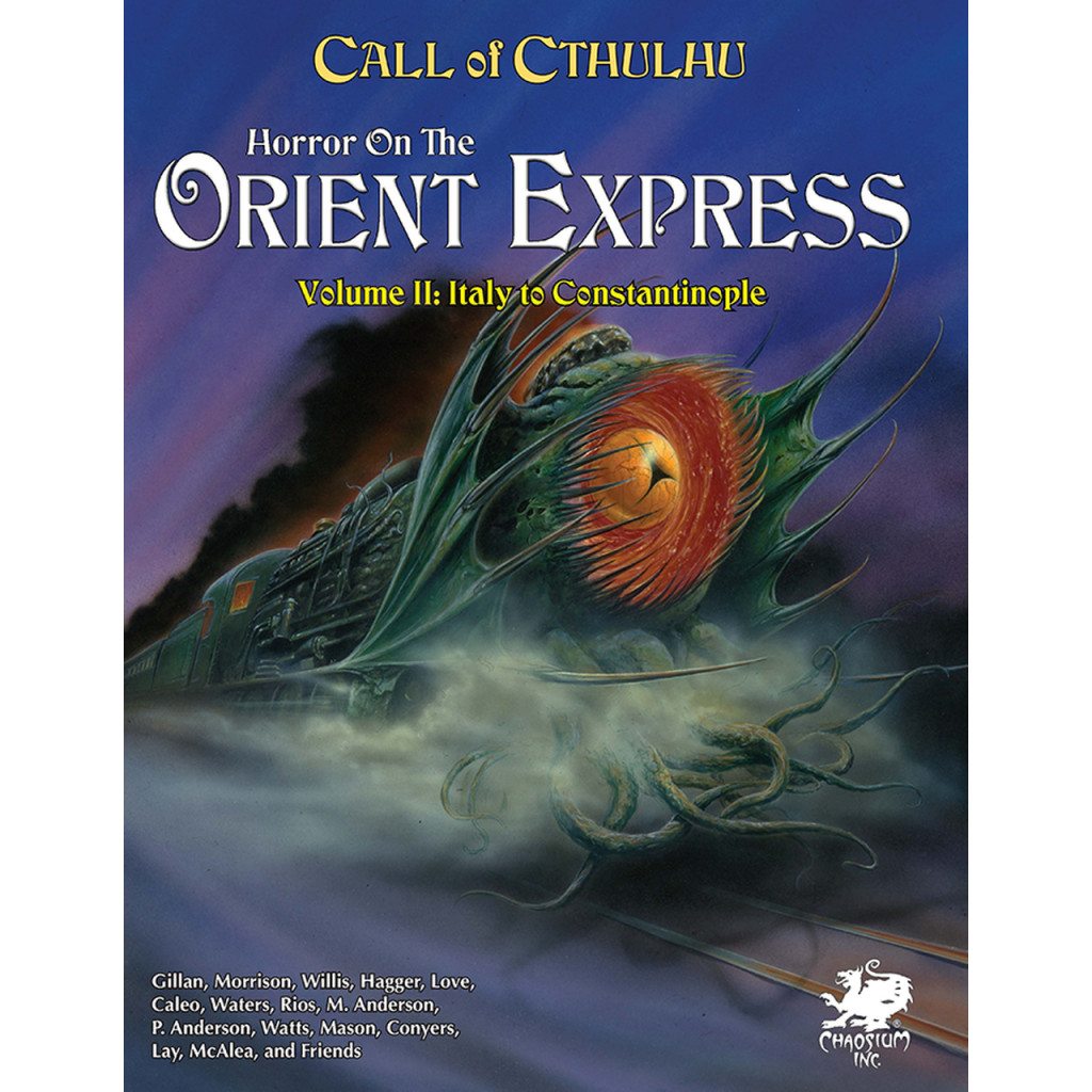Call of Cthulhu 7th Ed - Horror on the Orient Express