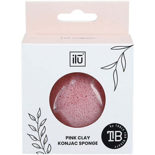 Ilū - Konjac Esponja pink Clay