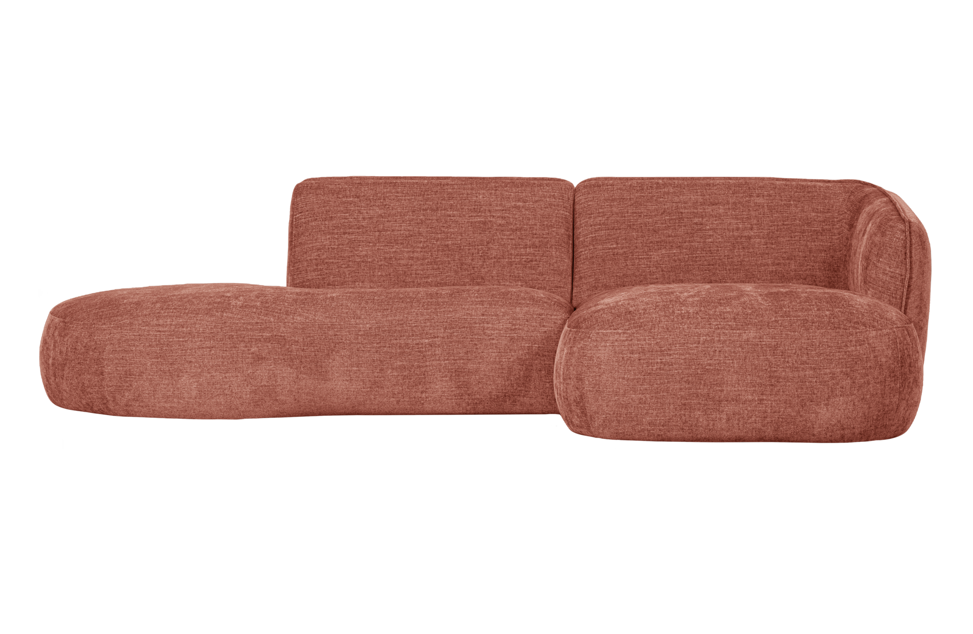 WOOOD Exclusive chaise longue Polly rechts Polly chaise longue rechts - Roze