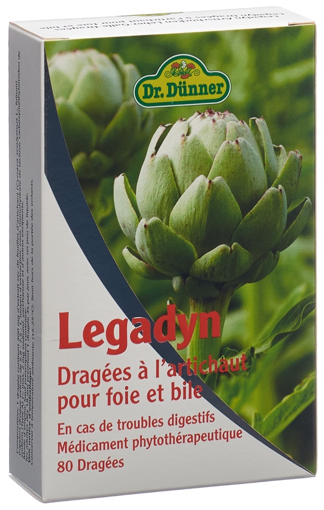 Legadyn Artischocken Leber Galle<br>80 Stück, Blister, Überzogene Tablette