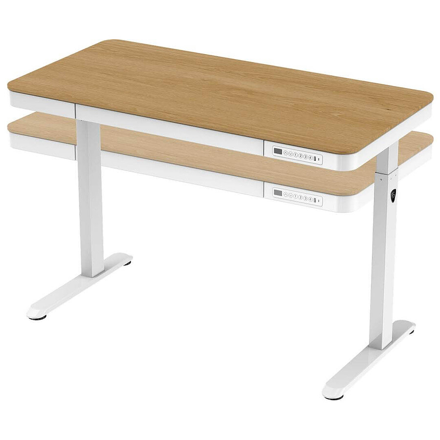 REKT RGo Desk Office - Erable/Blanc