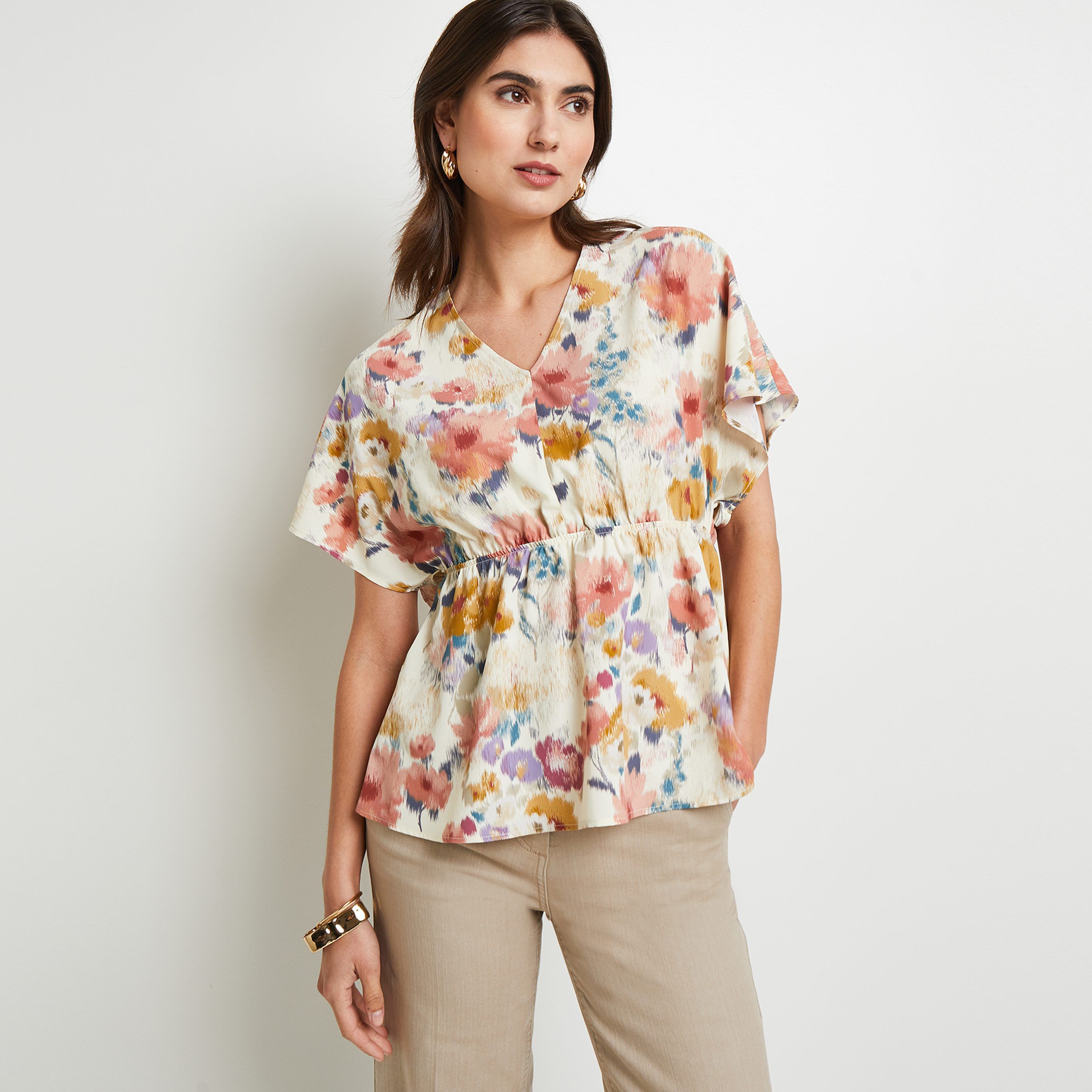 Blouse imprimée femme - IMPRIME