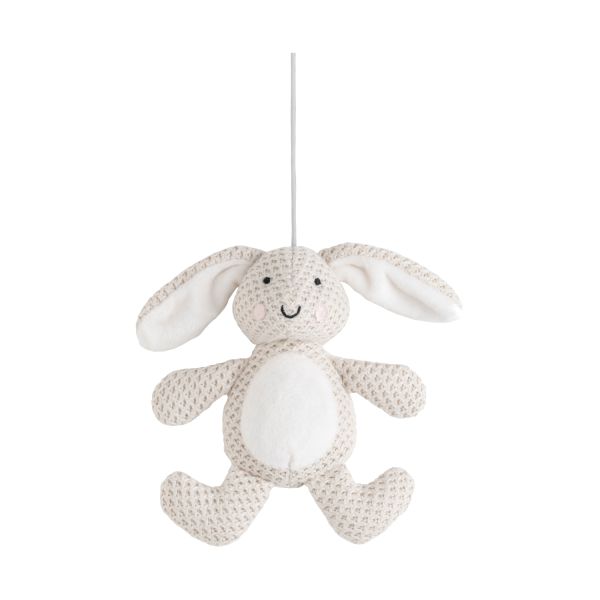 Baby's Only Heaven Muziekmobiel Animals Oud Roze / Warm Linen