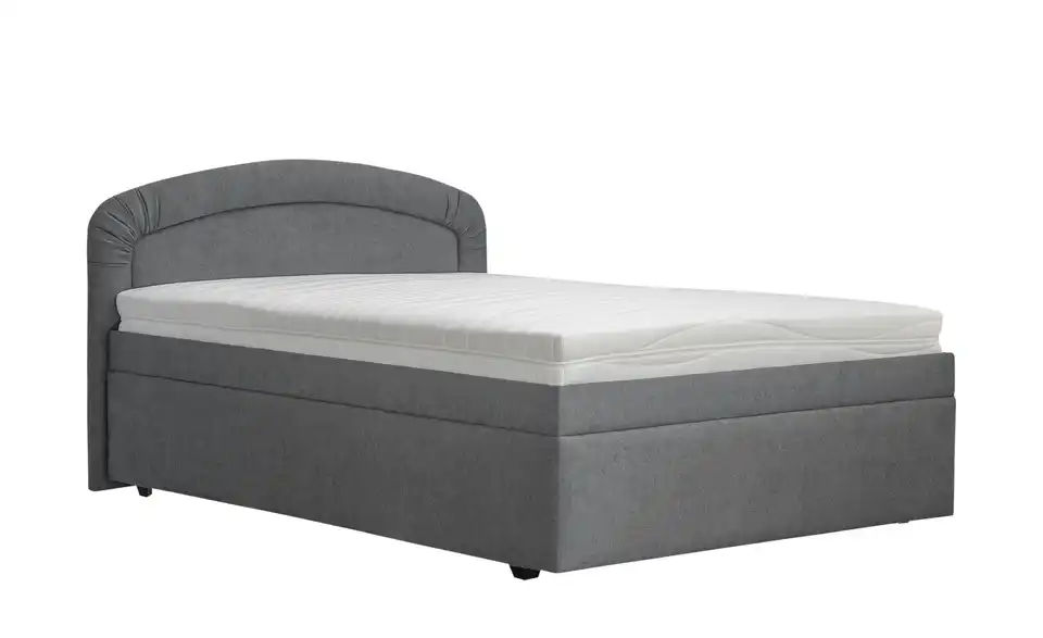 Polsterbett Bolton 140 cm Grau