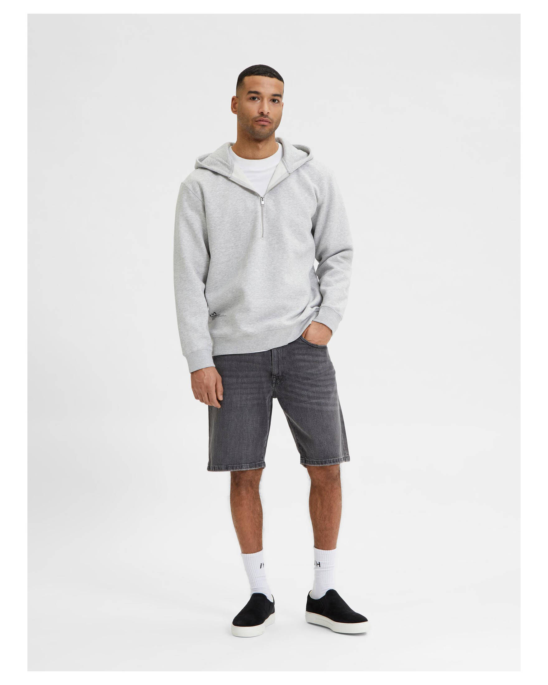 Selected Homme| Herren Jeansshorts Slim Fit