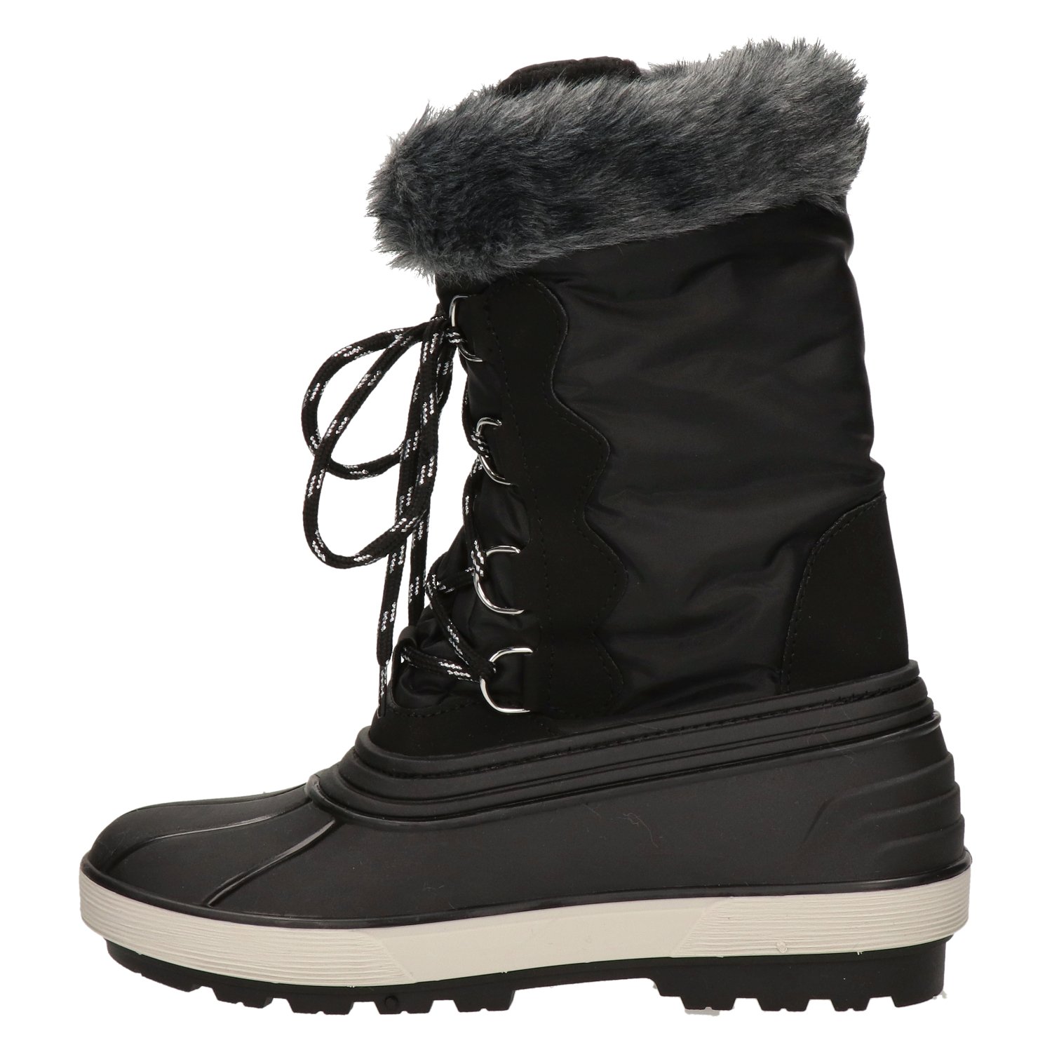 Snow Fun dames snowboots Nelson Zwart