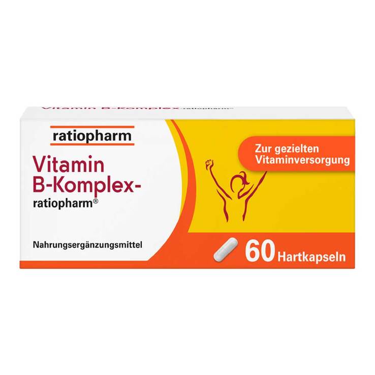Vitamin B-Komplex ratiopharm Kapseln, 60 St