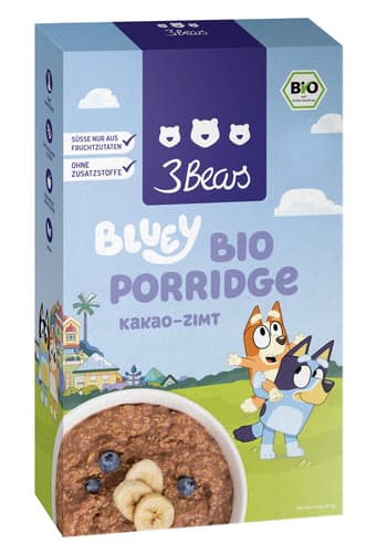 3Bears x Bluey BIO Porridge - Kakao Zimt