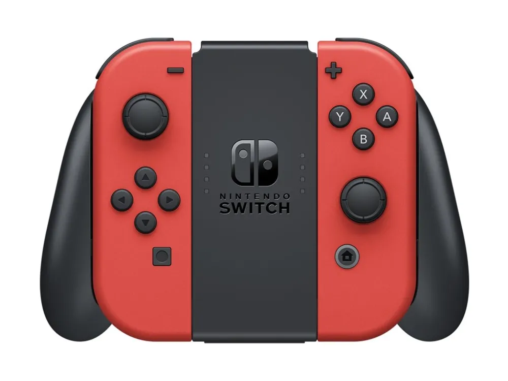 Nintendo Switch OLED - Mario Red Edition - Spilkonsol - Full HD - Mario Red