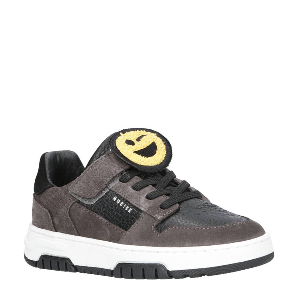Nubikk Basket Court Jrsuède sneakers grijs