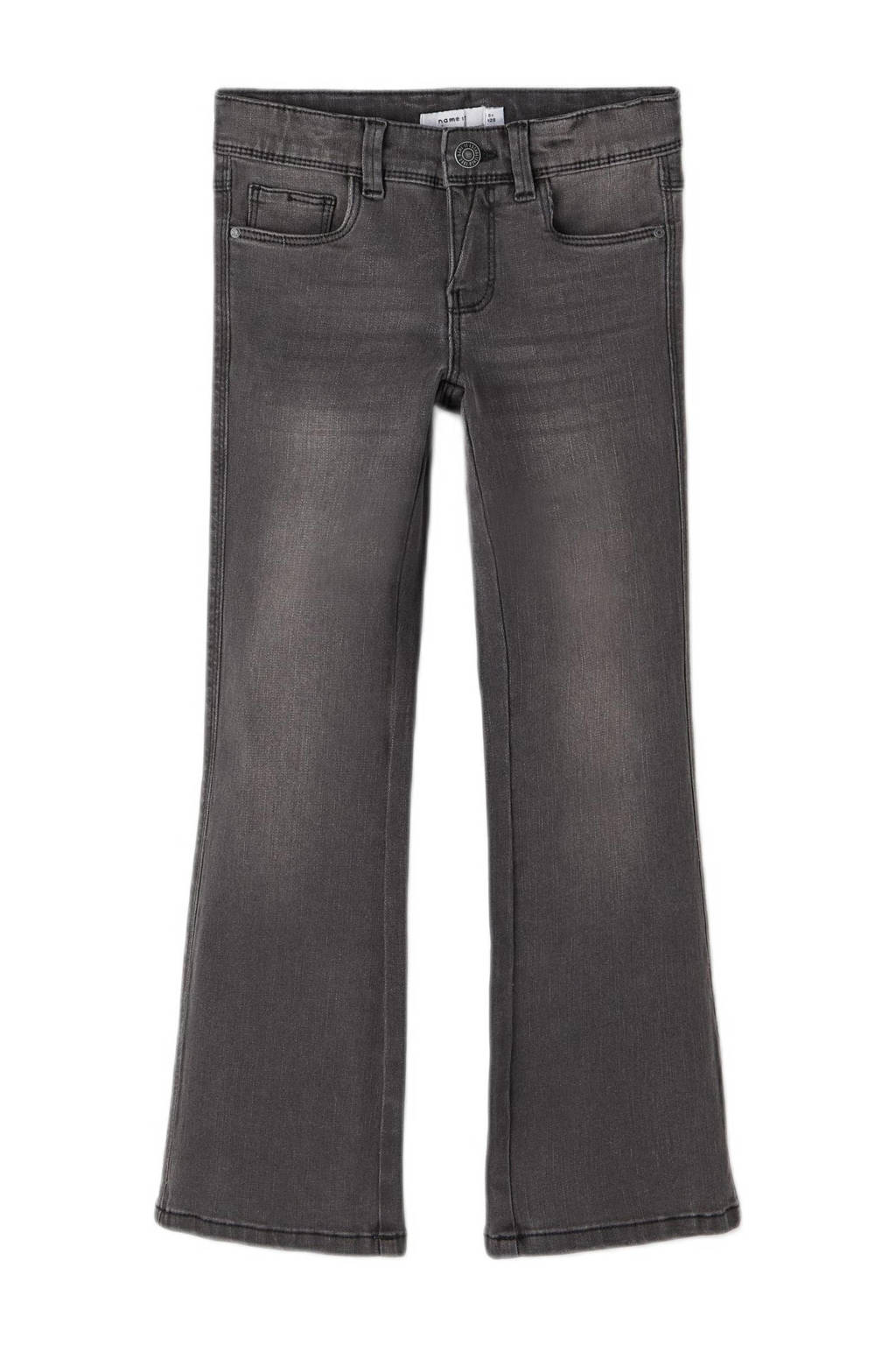 NAME IT bootcut fit jeans NKFPOLLY black denim