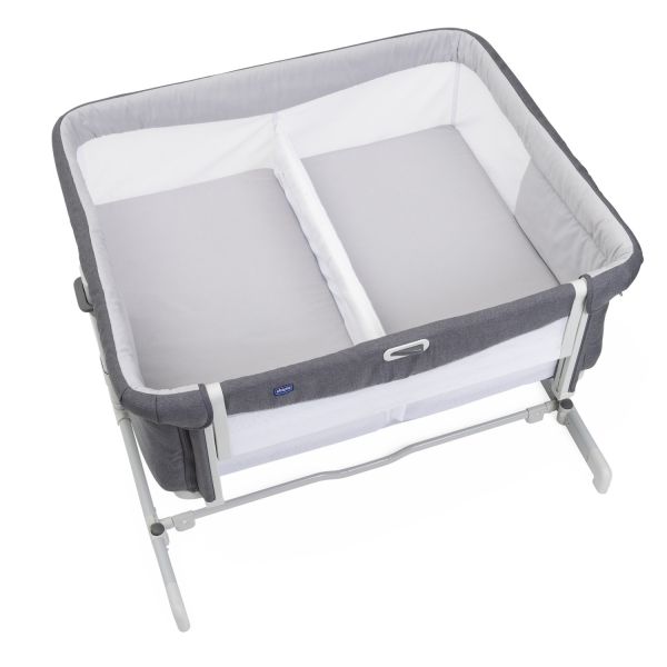 Chicco Co-sleeper - Next2Me Twins - Magnet Grey