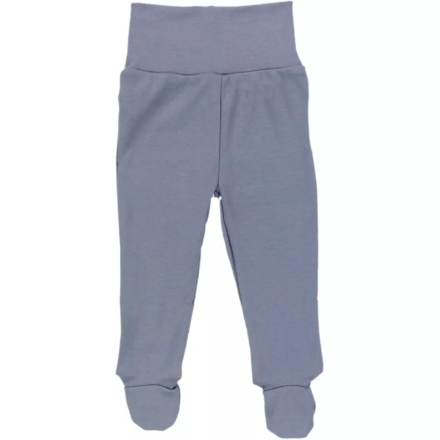 TupTam Baby Jungen Strampelhose mit Fuß 3er Pack graugrün