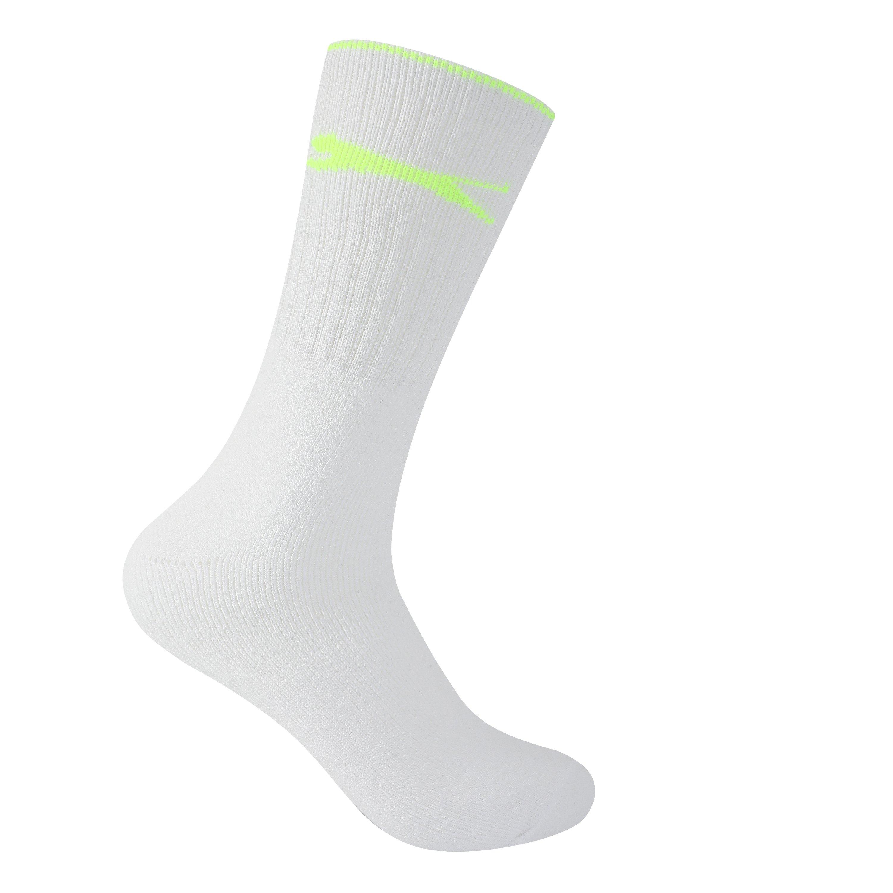 Slazenger 5 Pack Crew Socks Mens