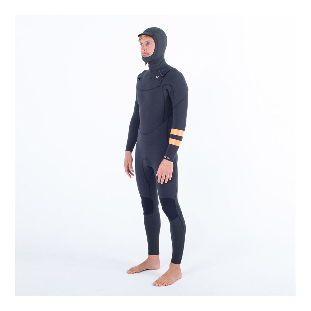 Hurley PLUS HOOD CZ - Combinaison intégrale 5/3 mm Homme black/graphite