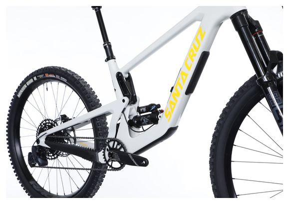 VTT Tout-Suspendu Santa Cruz Bronson 4.1 Carbone C Sram NX Eagle 12V MX (29/27.5'') Blanc