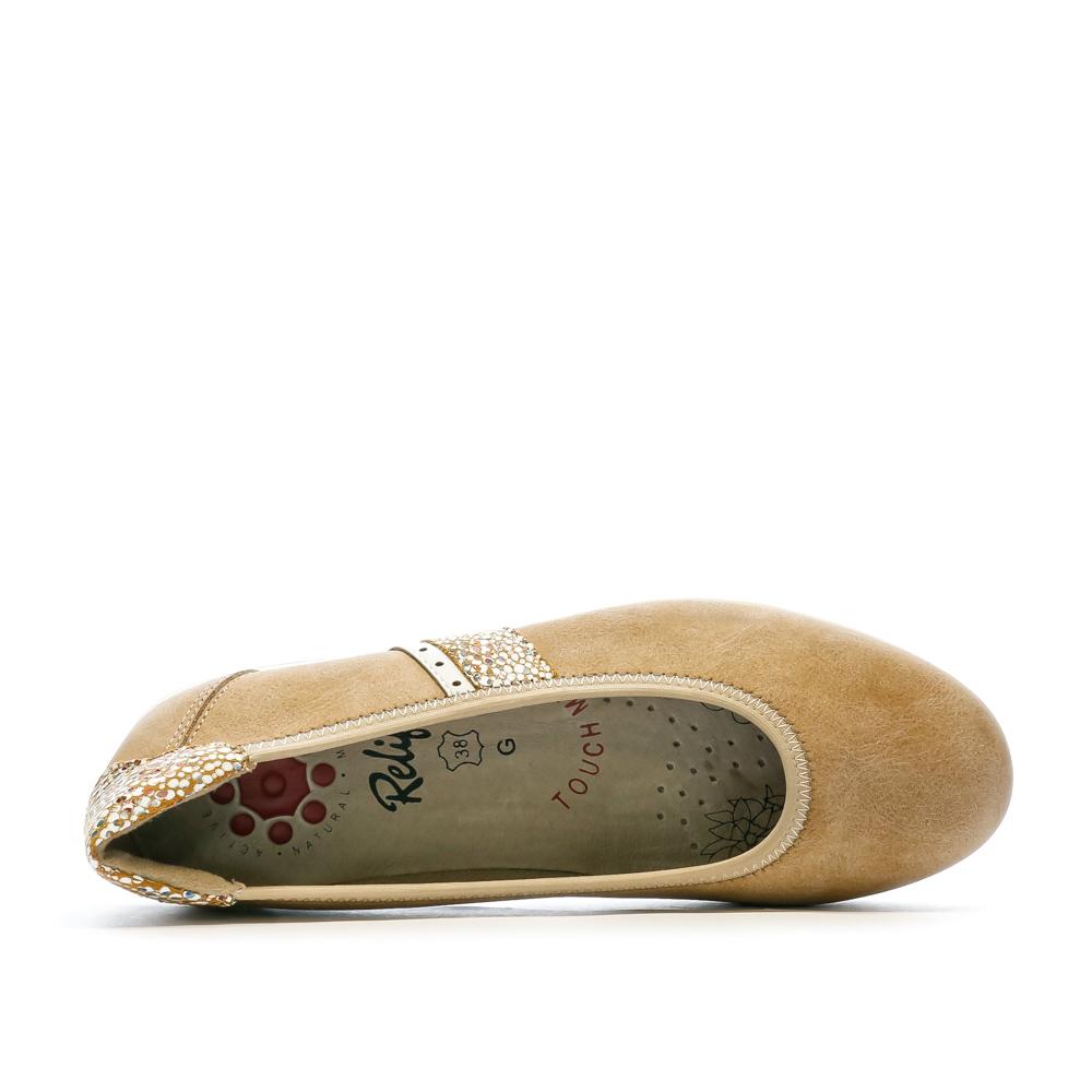 Relife Ballerines Beige Femme RELIFE Hypnote