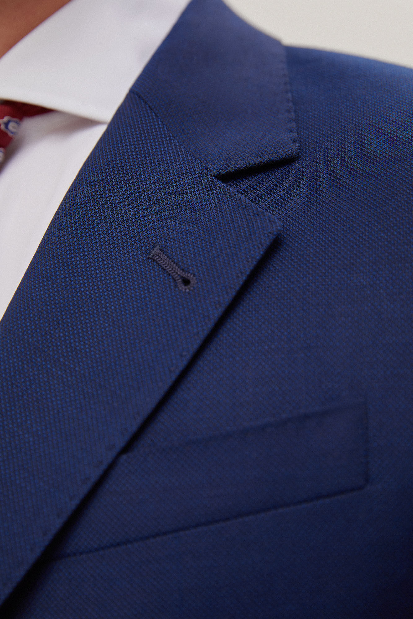 Blazer azul bi-elástico - Azul