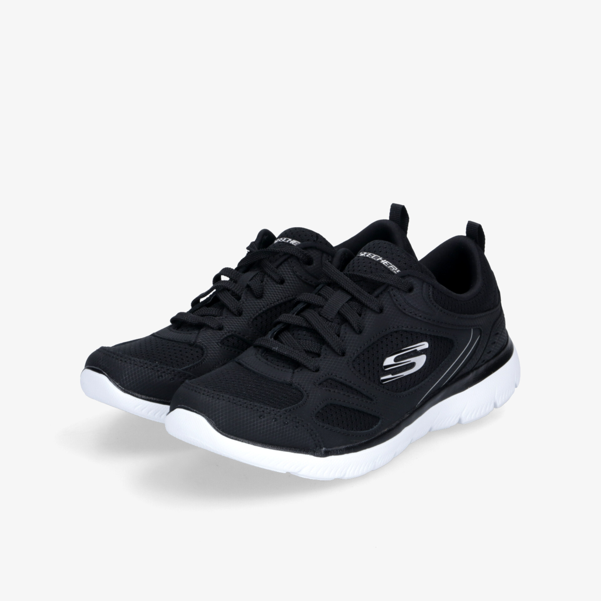 SKECHERS Summits Suited Damen Sneaker Low schwarz