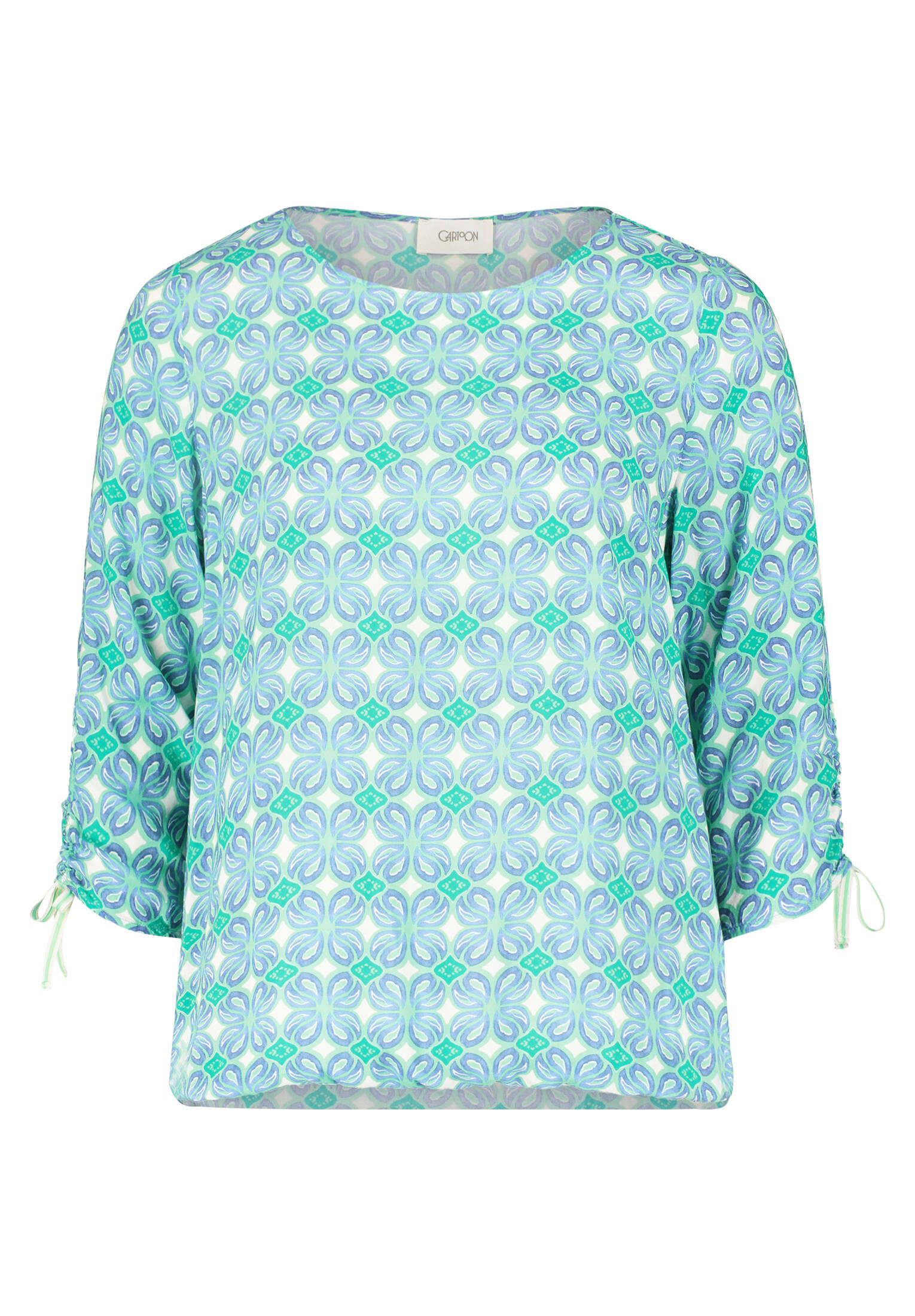 Cartoon| Damen Casual-Bluse mit Muster