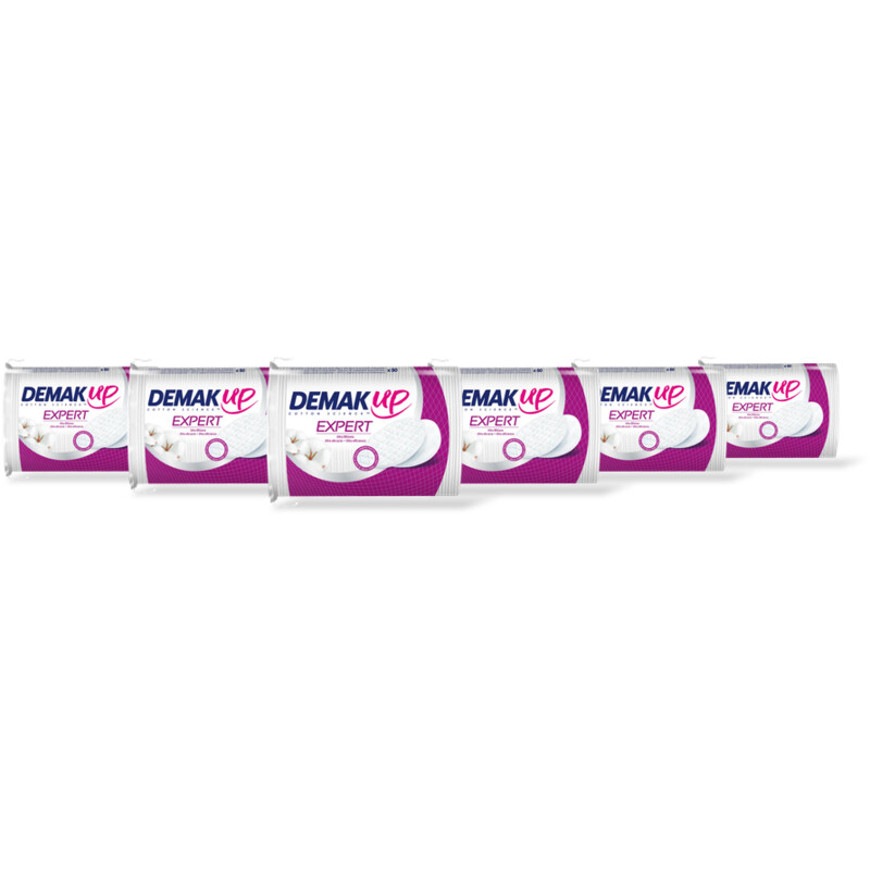 Demak'Up Expert ovale wattenschijfjes 6-pack